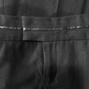 Mossimo Black Silver Threading Dress Slacks Size16